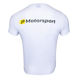 JP Motorsport T-Shirt "What happens at the race track"