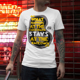 JP Motorsport T-Shirt "What happens at the race track"