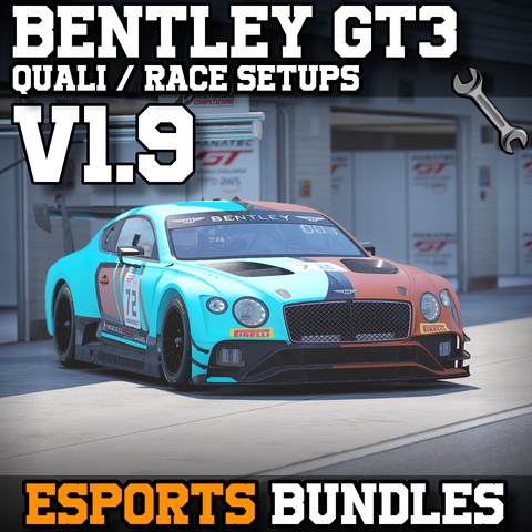 Bentley Continental GT3 Setup Packs