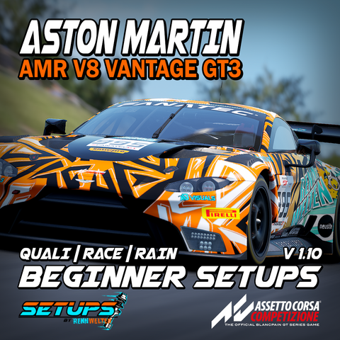 ACC Beginner Setups: AMR V8 Vantage GT3