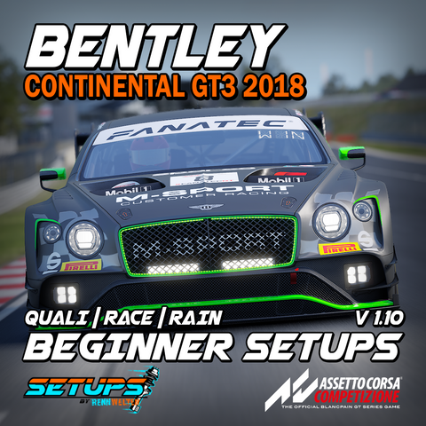 ACC Beginner Setups: Bentley Continental GT3