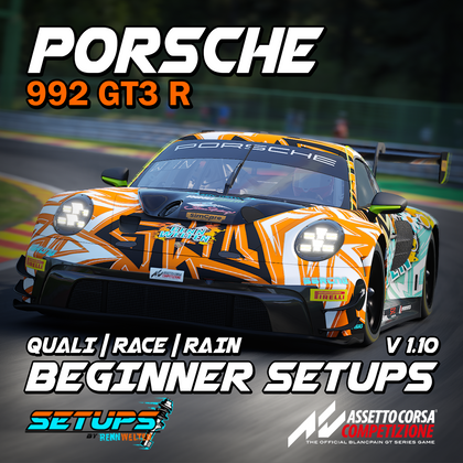 ACC Beginner Setups: Porsche 992 R GT3