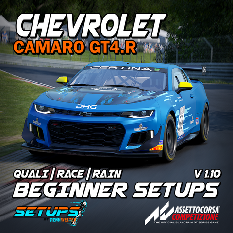 ACC Beginner Setups: Camaro GT4