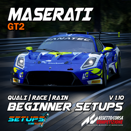 ACC Beginner Setups: Maserati GT2