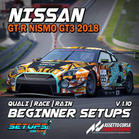 ACC Beginner Setups: Nissan GTR GT3