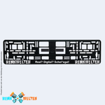 RennWelten license plate holder