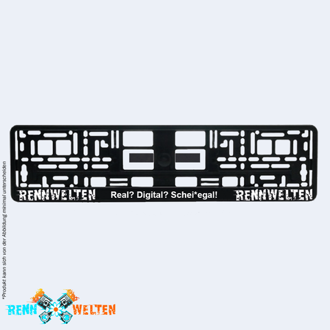RennWelten license plate holder