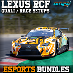 Lexus RC F GT3 Setup Packs