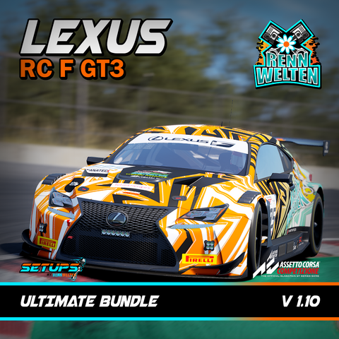 Lexus RC F GT3 Setup Packs ACC V 1.10