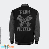RennWelten College-Jacke - Logo grau - RW Edition V0Y20