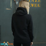 RennWelten Hoodie - Logo schwarz+petrol - RW Edition V0Y20