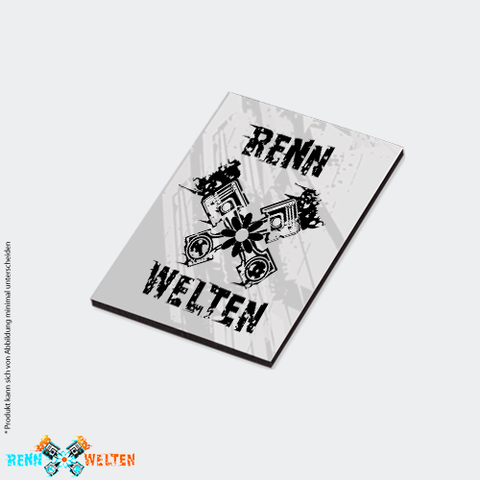 RennWelten Magnet - Logo black - RW Edition V0Y20