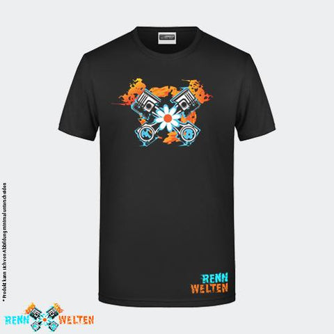 RennWelten T-Shirt 1a - Logo bunt - RW Edition V0Y20