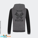 RennWelten Zoodie - Logo grau - RW Edition V0Y20