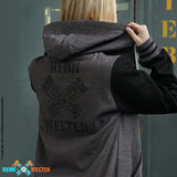 RennWelten Zoodie - Logo grau - RW Edition V0Y20