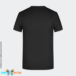 RennWelten T-Shirt 2 - Logo schwarz+petrol - RW Edition V0Y20