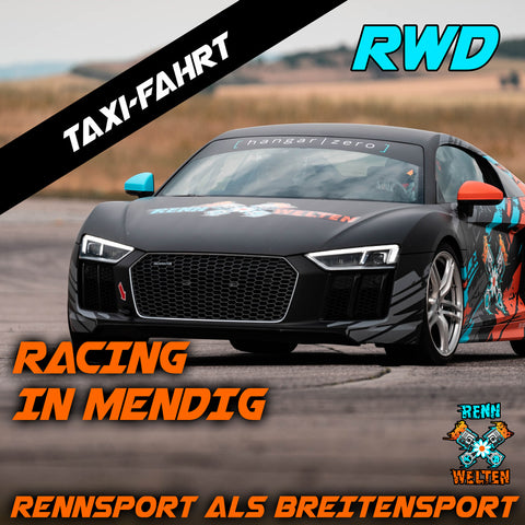 RennWelten Experience: R8 RWD taxi ride in Mendig