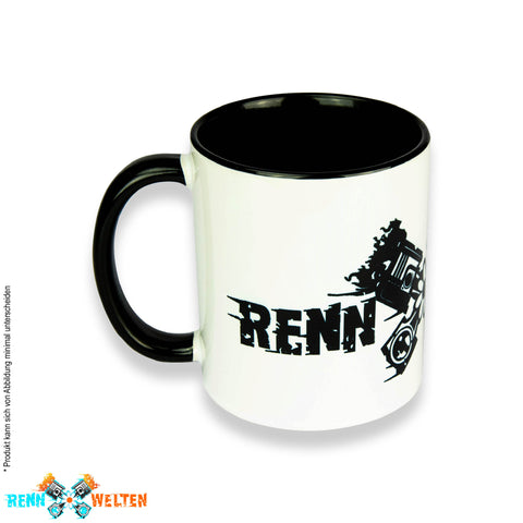 RennWelten Tasse - Logo lang schwarz - RW Edition V0Y20