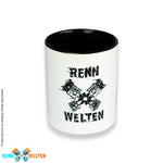 RennWelten Tasse - Logo schwarz - RW Edition V0Y20